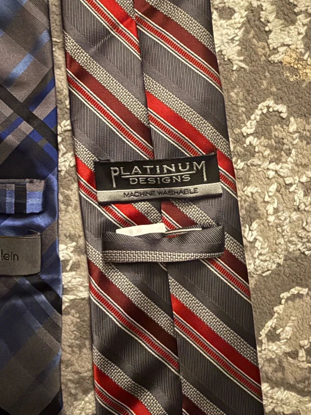 Sean John Men's Tie Set - Black, Brown, Green, Red, Blue, Gray